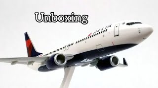 Unboxing Flight miniatures Delta 737800 Model [upl. by Maxi103]