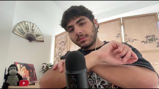 ASMR Calming Hand Sounds  Soothing Rambles whispered [upl. by Alexandros]