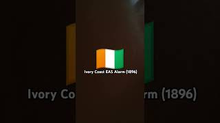 Ivory Coast EAS Alarm 1896 Fake [upl. by Eadahc]