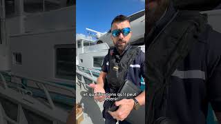 Une journée avec la brigade fluviale  🚤 gendarmerie gendarme fluviale bateau militaire [upl. by Bidle]