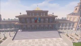 Licheń Bazylika w Minecraft  1 [upl. by Ardell531]