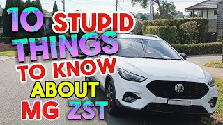 10 STUPID Things about MG ZST the Dealers WONT tell you about [upl. by Isaacson380]