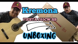 UnboxingReview  Kremona Fiesta F65CWSB Guitar [upl. by Muller]