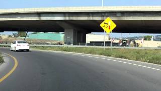 Décarie Expressway Autoroute 15 Exit 62 northboundoutbound [upl. by Eniamor513]