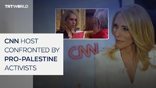 CNN host accused of being a ‘mouthpiece for the genocide’ [upl. by Farleigh640]