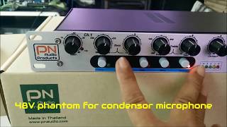 TP22 Dual Tube Preamp Review by PN Audio Products  Product of Thailand [upl. by Aihseuqal2]