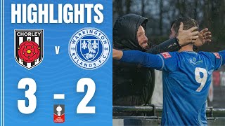 AN FA TROPHY CLASSIC  Chorley vs Warrington Rylands  Isuzu FA Trophy  Match Highlights [upl. by Loreen]