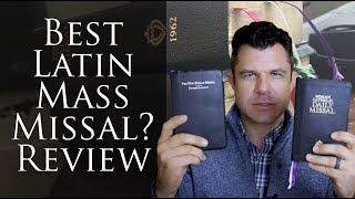 Latin Mass Hand Missal Review Which is the BEST w Dr Taylor Marshall [upl. by Adla]