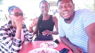 Meeting Ghananian Youtuber Nappie Briggs in kisumu ft Damaris Njenga Ghana must be the best [upl. by Lahtnero]