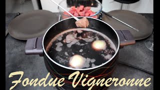 Recette  Comment réaliser une Fondue Vigneronne [upl. by Gay]