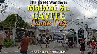 The modest locale of MABINI STREET in Santa Cruz Cavite City Cavite Philippines 800m [upl. by Johnath]