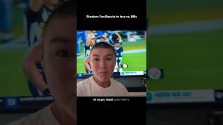 Steelers Fan Reacts to loss vs Bills NFL Preseason Week 2 [upl. by Elokin]