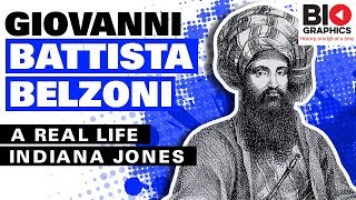 Giovanni Battista Belzoni  A Real Life Indiana Jones [upl. by Klein]