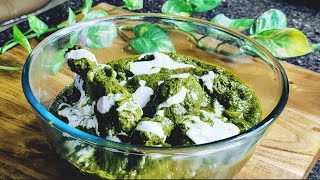 Chicken Saag walaPalak Chicken Recipe [upl. by Aerdnu]