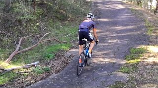 Templestowe Hillclimb on a Road Bike  May 2016 [upl. by Thurstan]