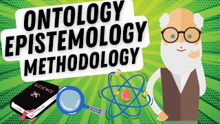 Ontology Epistemology and Methodology simply explained 🔎📚 [upl. by Demmahom15]