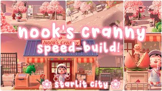 nooks cranny citycore build  ACNH [upl. by Eilraep183]