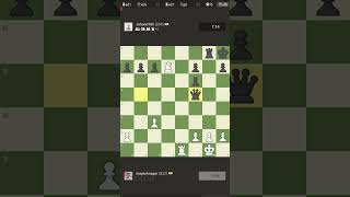 He blundered the queen 🤣chess gaming viralshorts scopin tacticalcheckmate checkmat [upl. by Acirrej]