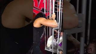 Dom Better than Liv for saving him from taking an early trip inside the sark cage shorts wweraw [upl. by Johnathon901]