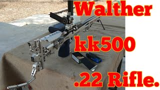 Sport Rifle 22 cal KK500 Walther Small Review [upl. by Notlef517]