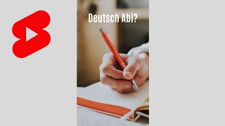 DEUTSCH ABI TIPPS  shorts [upl. by Anerys]