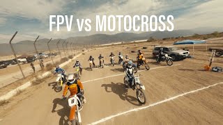 FPV VS Motocross  Glen Helen Raceway [upl. by Nowahs]