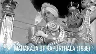 Diamond Jubilee Of Maharaja Of Kapurthala India 1938  British Pathé [upl. by Vassell656]