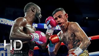 TERENCE CRAWFORD VS JOSE BENAVIDEZ JR  BEST QUALITY  HIGHLIGHTS HD [upl. by Ahsinelg]