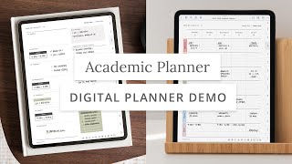 The Ultimate Digital Planner for Students  Academic Planner for iPad [upl. by Yhtak]