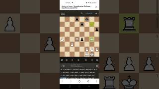 Scandinavian defense  Valencian variation  Double Rook  Queen checkmate [upl. by Sarad]