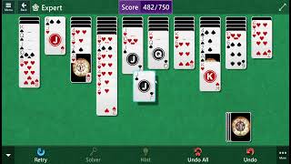 Solitaire amp Casual Games Spider Expert Daily Challenge December 6 2024 [upl. by Asaert]