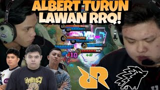 ALBERT TURUN MELAWAN RRQ HOSHI WOI  GILAAA BRODYNYA SAKIT BANGET  RRQ VS ONIC MATCH 1  MPL S13 [upl. by Adnawat]