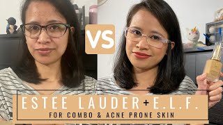 Estée Lauder Double Wear Foundation Review for DryOily amp Acne Prone Skin  Application Tips [upl. by Anotyal]