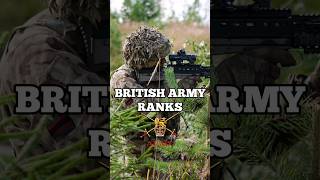 BRITISH ARMY RANKS [upl. by Irianat788]