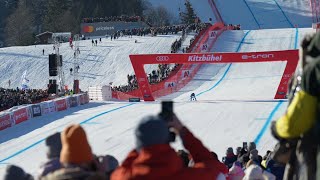 KitzHighlights 87000 Fans bei den HahnenkammRennen 2024 [upl. by Danyluk148]