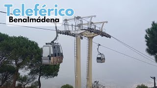 🚠 Teleférico Benalmádena Cable Car Málaga España  Único en la Costa del Sol a vista de pájaro [upl. by Nolitta]