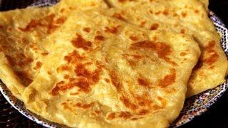 Msemmen  Moroccan Pancake Recipe  CookingWithAlia  Episode 173 [upl. by Annahsit513]