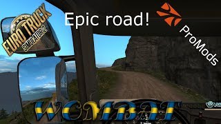 ETS2  Lowbed cargo outta the Kirkenes Quarry [upl. by Aisak784]