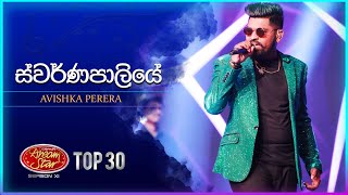 Swarnapaliye ස්වර්ණපාලියේ  Avishka Perera  Dream Star Season 11  TV Derana [upl. by Ainezey]