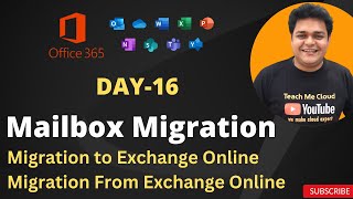 How to Configure amp Migrate Hybrid Exchange and Office 365  Migrate Mailbox to Office 365  Video 4 [upl. by Moir416]