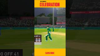 100 Celebration in Real Cricket Swipe 🔥 Shorts RCSwipe [upl. by Htyderem]