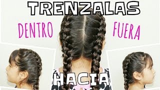 TRENZAS FRANCESAS  2 ESTILOS  PEINADO DE PRIMAVERA  SUSANA ORTIZ [upl. by Dnomasor]