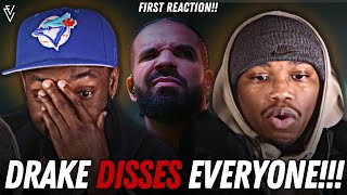 Drake  Push Ups KENDRICK LAMAR DISS  FIRST REACTION [upl. by Reh]