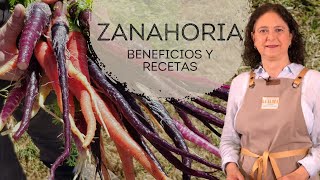 Increíbles Beneficios y Recetas de Zanahoria [upl. by Conners]