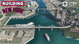 Building New York City in Cities Skylines 2  1 NY StyleNeighborhood [upl. by Ym]