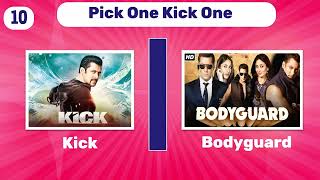 Salman Khans Movies  Pick One Kick One [upl. by Nylleoj]