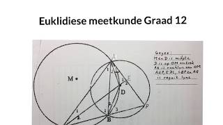 Euklidiese meetkunde Graad 126 Gelykvormig vraagstuk wiskdou [upl. by Maiga492]