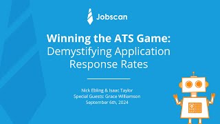 Winning the ATS Game Demystifying Application Response Rates in 2024 [upl. by Nilek]