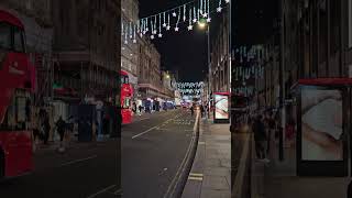 Christmas lights shortsvideo london [upl. by Aikin]