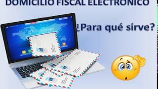 domicilio fiscal electronico [upl. by Ursula]